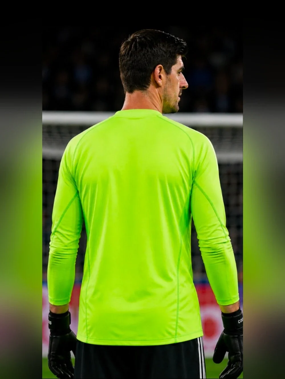 New Adidas Tiro 24 Pro Long Sleeve Goalkeeper Football Yellow Large Jersey $120
